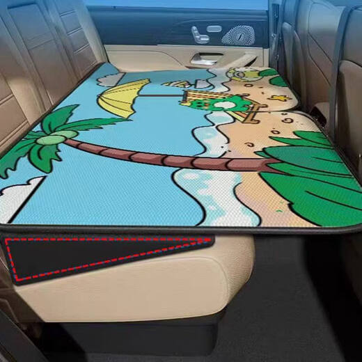 Gongma car rear seat pad, special leveling pad for rear seat sleeping pad, folding car bed support, flat pad, heightening sponge, 6cm high-density sponge pad, 1 pack