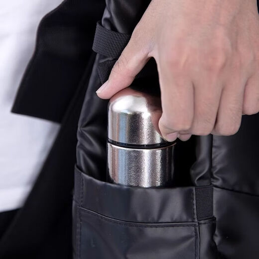 Yonghuan Factory Direct Sales Pure Titanium Insulated Cup Mini Ladies Portable Cup Compact Pocket Cup 150ml Capsule Cup Pure Titanium Inside and Out Haoyue Silver 150ml