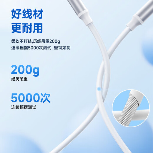 Lenovo exclusive upgrade wired headset semi-in-ear 3.5mm interface game sports call noise reduction karaoke chicken and wheat computer notebook suitable for Huawei Android white