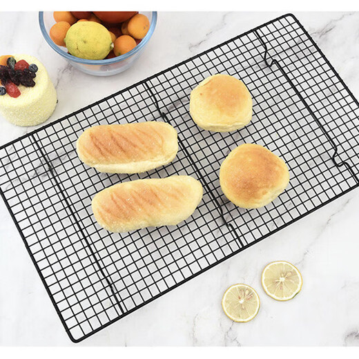 Tuojin cake cooling rack non-stick bread mooncake biscuits food cooling rack baking sheet inverted drying net household baking tools 42.9cm*27.7cm folding rack