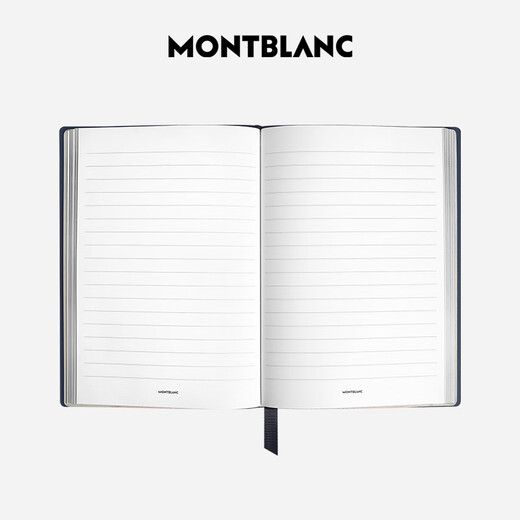 Montblanc (MONTBLANC) notebook business men's New Year gift 134756 ink blue medium size