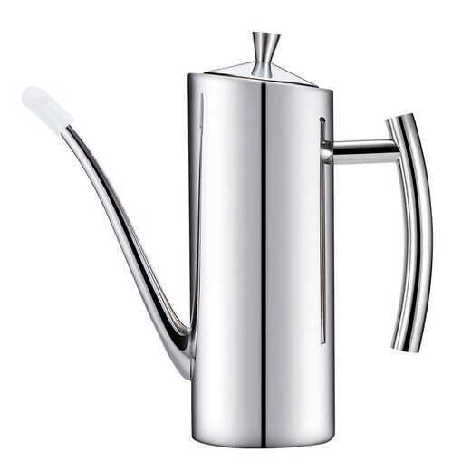 CDWK German 304 stainless steel oil pot anti-leak oil oil control oil bottle household large seasoning kitchen supplies large capacity 7 500ML upgraded 304 stainless steel