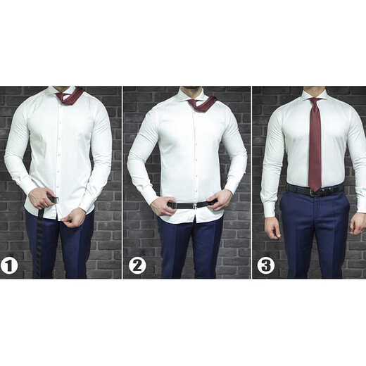 HG shirt anti-slip fixed belt shirt suit fixed waist waistband men's belt anti-wrinkle business elastic waistband shirt anti-slip belt 110cm (boxed)