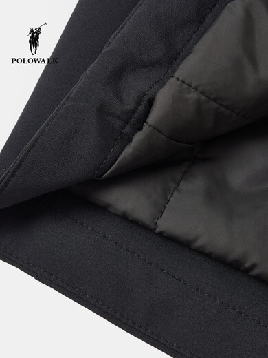 POLOWALK【一衣三穿】男式羽绒服2025冬季新品90鸭绒连帽立领外套 深藏青 充绒量约53g~66.9g 2XL 185/2XL