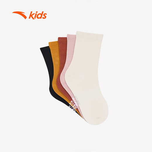 ANTA children's boys and girls long socks autumn and winter breathable, comfortable and moisture-absorbent youth antibacterial casual socks 392448316
