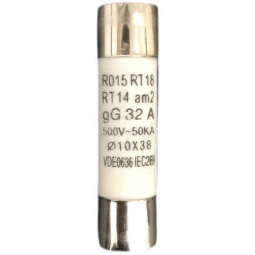 RO15 R015 RT18 RT14 ceramic fuse tube fuse 1A 6A 10A32A fuse core 10*38mm supports bulk sale
