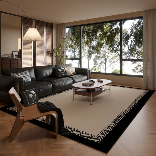 BEYZK Carpet Living Room 2026 New Style Living Room Sofa Coffee Table Carpet Antique Waterproof Disposable Floor Mat Huaying-02 180cm*250cm