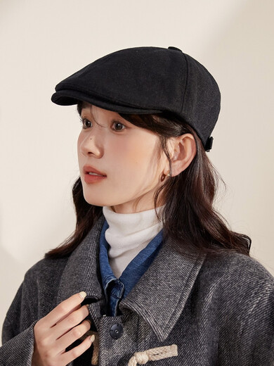 San Rodeo forward hat newsboy hat Japanese style cotton and linen painter hat popular brand all year round reverse newsboy hat men card apricot color one size (55-59cm) adjustable b