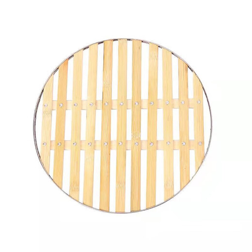 He Jiagong Bamboo Grate Household Round Grate Bamboo Steamed Slices Steamed Buns Hanamaki Buns Xiao Long Bao Dessert Noodles Diameter Unwrapped 42