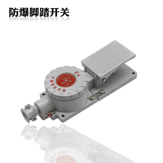 /Cast aluminum explosion-proof foot switch single pedal explosion-proof switch LJT-10A explosion-proof foot travel switch single pedal-IIC