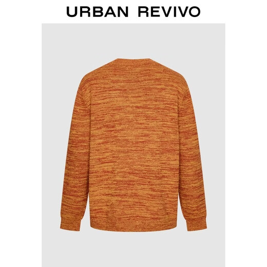 UR2026 Spring New Men's Casual Retro Contrast Pocket Cotton Sweater UML960008 Multicolor S