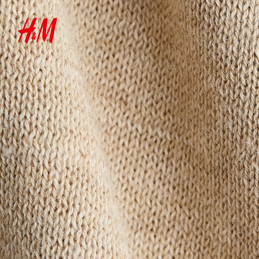 H&M2026 Spring New Children's Clothing Children's Boys Cotton Pullover 1161567 Mixed Beige 140 140/68 (8-10Y)