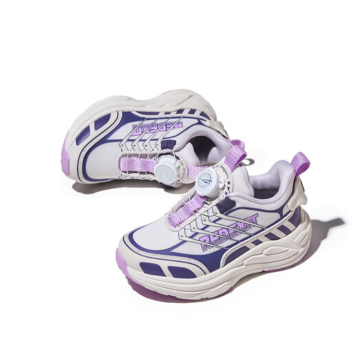 Red Dragonfly Boys and Girls Shoes 2026 Spring Children's Single Shoes Youth Running Shoes Q61CD014 Mi Purple 29