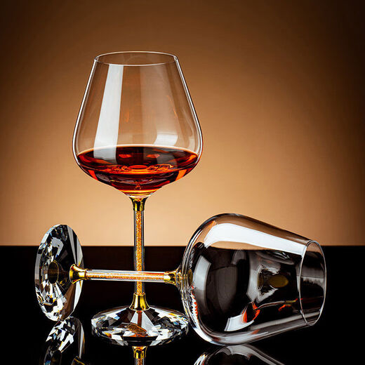 Xizhe Light Luxury Red Wine Decanter Household Crystal Glass Quick-Separating Flask Wine Cup Wine Set Crystal Diamond Decanter 1 Point 5L + Silver Diamond Red Wine Glass 430ml*6 + Silver Diamond Cup Holder