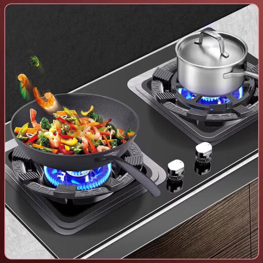 Fire-concentrating windshield gas stove bracket anti-slip gas stove shelf bracket accessories windshield household fire-concentrating hood four- and five-claw universal windshield