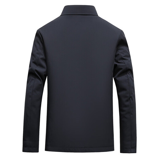 Snow Flying (SNOWFLYING) High-end Lightweight Down Jacket Men's Short Style 2025 Autumn and Winter New Business Executive Down Jacket Warm Jacket Dark Blue 3XL Men's Style 2025 New Style Recommended 175-190Jin Jin is equal to 0.5 kg