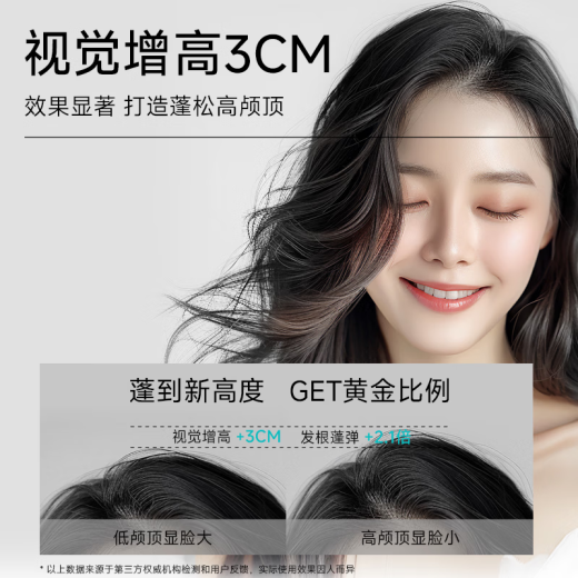8+minutos [mismo modelo para ventilador Chengcheng] Fluffy Caviar Shampoo High Skull Top Remover Shampoo 450ml+50ml