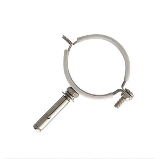 Xu ordered stainless steel pipe code pull-blast pipe clamp hoop clamp 75 pipe clamp pipe code 110pvc buckle pipe fixed bracket 20mm pull-blast (M6*60)