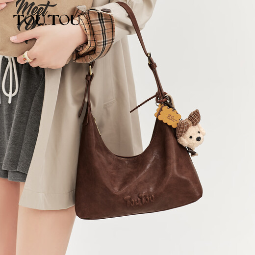 Toutou bag female crayon puppy shoulder armpit bag crossbody bag tote bag birthday horse year valentine's day gift for girlfriend