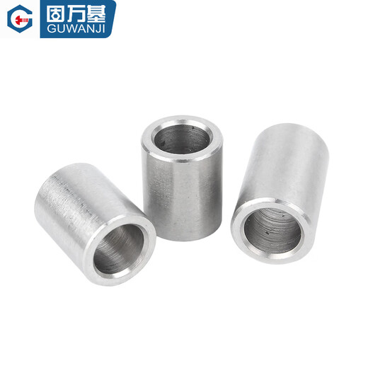 GUWANJI 304 stainless steel cylindrical sleeve bushing hollow tube spacer sleeve extended pipe pin sleeve M6M7M8M9M10 7x10x10 20 pcs