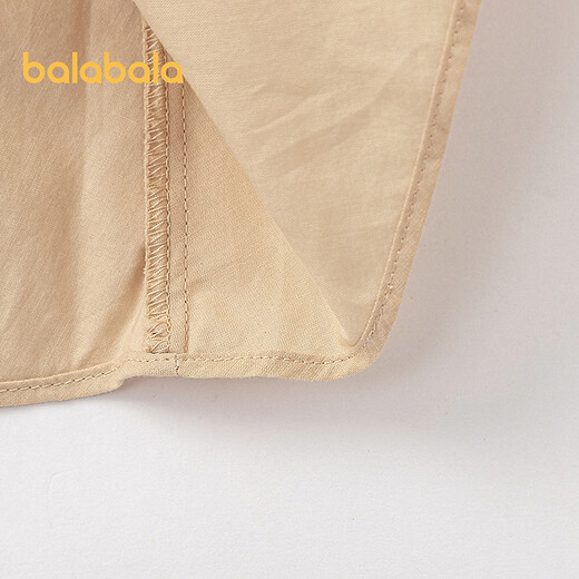 Balabala shopping mall same style children's clothing children's short skirt girls 2026 new spring and autumn mesh A-line skirt coffee color 00455 120