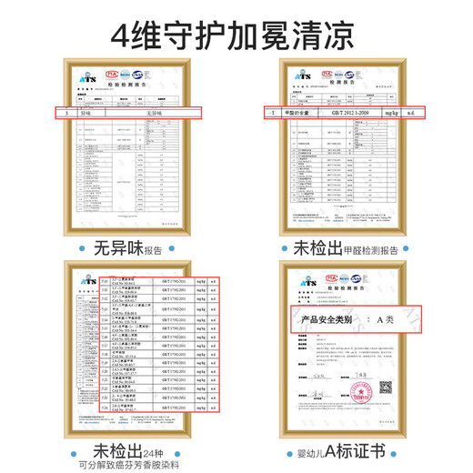 Duolinguo Ice Silk Styling Pillow Baby Pillow Baby 0-June Newborn Corrected Head Shape March Cooling Mat Summer Cooling Pillow Summer Removable Ice Silk Styling Buckwheat Pillow Rabbit Wave Points 28x20x1