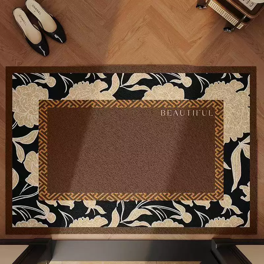 Yusenyi Cartoon Carpet Carpet for Entrance Door Carpet Entry Door Foot Mat Home Entrance Door Wire Circle Floor Mat Available Xiangyun 120cmx160cm Horizontal Version Vertical Version Order Remarks