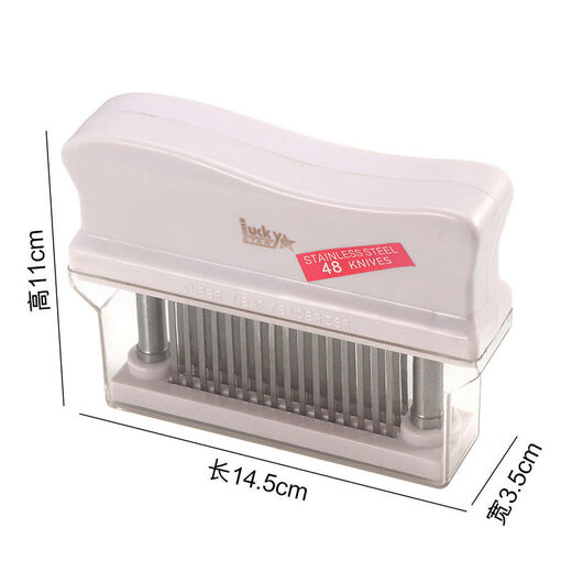 咏幻lucky48齿松肉器断筋猪排牛排叉烧针器嫩肉器断筋敲肉锤 lucky48齿断筋器