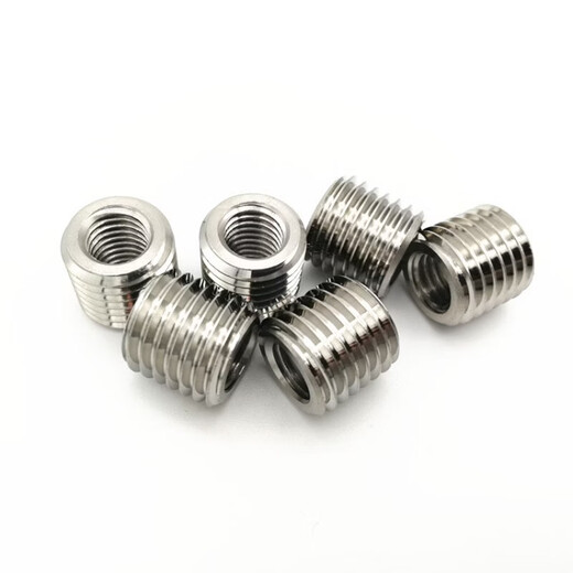 Wenzhi internal and external thread reducing nut thread conversion sleeve M6*1 to M8*1.25 M6 to M9 M6 to M10 M6 inner M6*1 outer M8*1 length 10 slots (5 pieces)