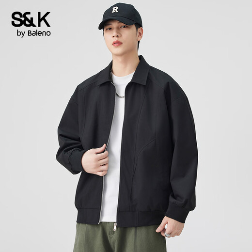 Baleno S&K series jacket men's spring high-end short Korean style casual loose versatile versatile top