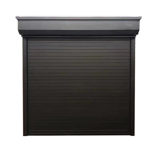 Qigong aluminum alloy electric rolling shutter door rolling shutter garage door 3m*4m QG-JZJLM06B