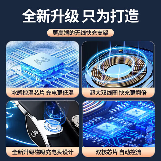 Kia mobile phone car holder for Smart Running/K3/Shibo Extension/EV5/EV6 dedicated wireless charging guide 3033 for Kia exclusive classic smart model-manual 21-24 smart running (10.25-inch screen)