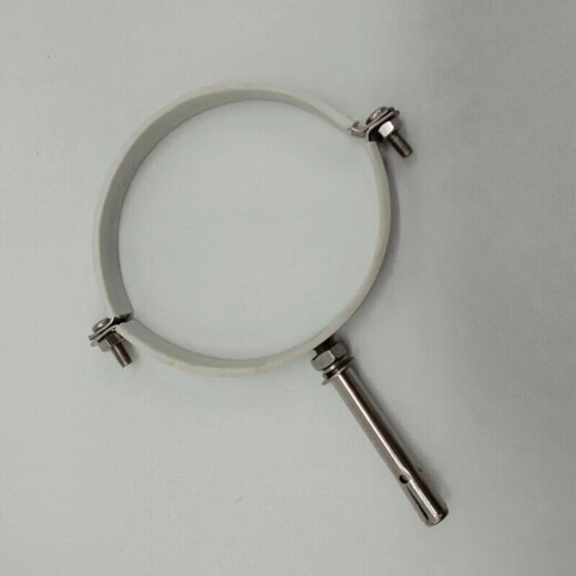 Wenzhi spot pipe bursting code 201 pipe card expansion screw pipe clip buckle rubber-coated expansion hanging code wall 4 distribution parts 10 pieces 160 integrated pipe bursting card (201)