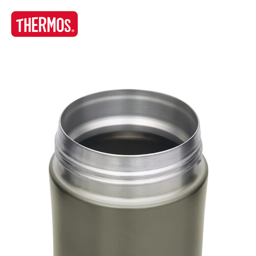 THERMOS thermos cup pure titanium cup 530ml men and women large capacity outdoor cold water cup teacup TCTC-550T BL
