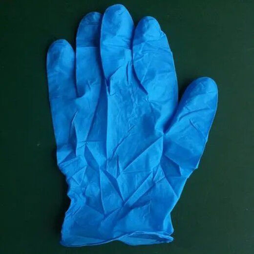 OTHER painter spray painting gloves disposable nitrile gloves solvent resistant gloves protective gloves car paint latex gloves M blue thin style 100 pieces in a box