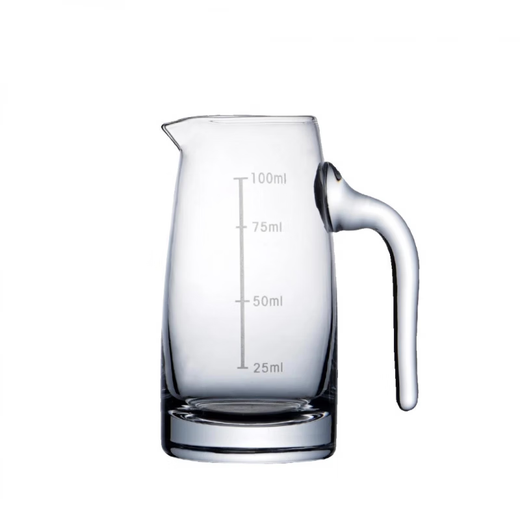 Tuojin German imported quality thickened glass liquor dispenser household small wine glass foreign wine red wine decanter wine pot merchant (thickened)_seven-character pot with handle-with scale 300ml