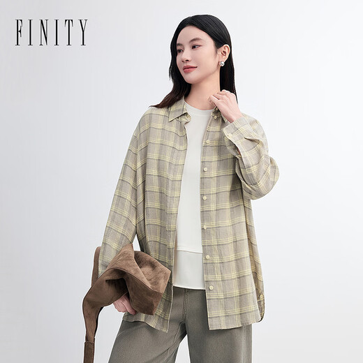 FINITY 26 new spring products 26 new linen shirts are simple, breathable and versatile commuting tops for women Khaki S