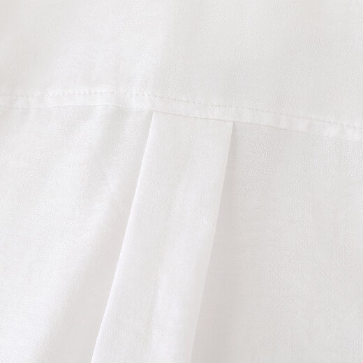 British haute couture series children's shirts boys' long-sleeved shirts spring and summer new versatile British handsome tops Yunsi white 90 cm