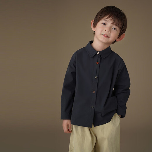 Hacikis children's clothing spring and autumn children's long-sleeved shirts skin-friendly cotton Korean style autumn clothing boys and girls casual tops new style