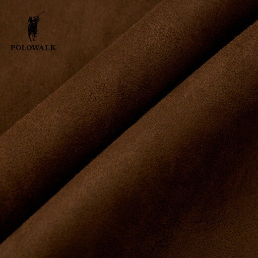 POLOWALK Herren Lederjacke 2025 Winter Neues Produkt 90 Gänsedaunen Revers Retro Workwear Style Lederjacke Herren Braun XL (180)