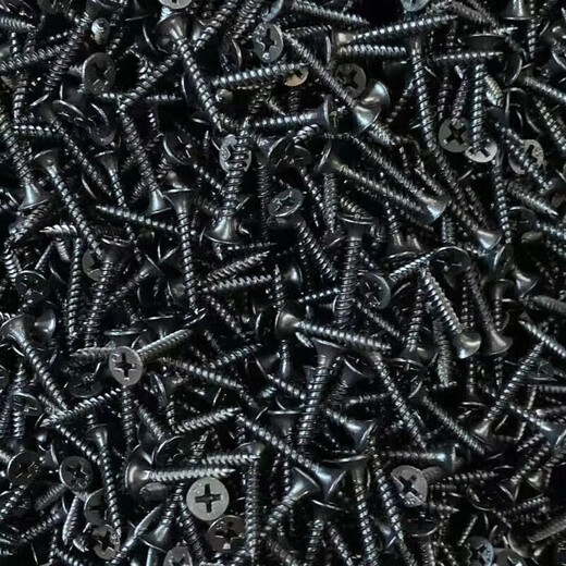 He Jiangong black dry wall screws self-tapping screws gypsum board screws light steel keel wood screws cross screws M3.5 3.5x16 (1Jin Jin is equal to 0.5kg x20 boxes) whole box