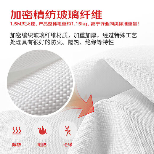 Fire-fighting special national standard certification commercial kitchen household household emergency escape equipment flame-retardant fireproof mat national standard quality_government and enterprise procurement_fire protection