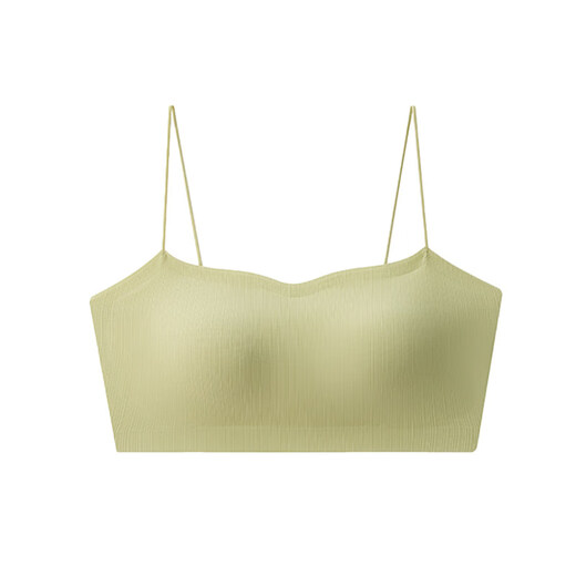 Fenton tube top bra for women, summer thin spaghetti straps, invisible inner anti-exposure chest wrap, summer beautiful back bra, mango water drop style, white + black, 2 pieces M (80-100Jin Jin is equal to 0.5kg)
