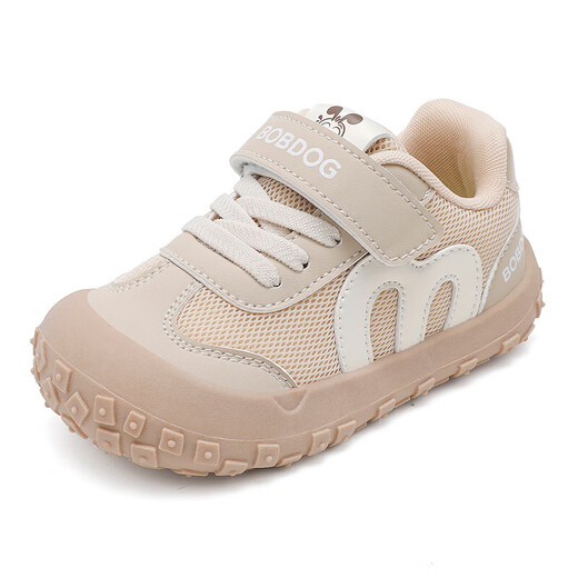 BOBDOG Children's Shoes Children's Baby Shoes 2026 Spring New Red Shoes New Year Shoes Functional Boys Toddler Shoes Mickey 26 Suitable for Feet Length 15.0CM