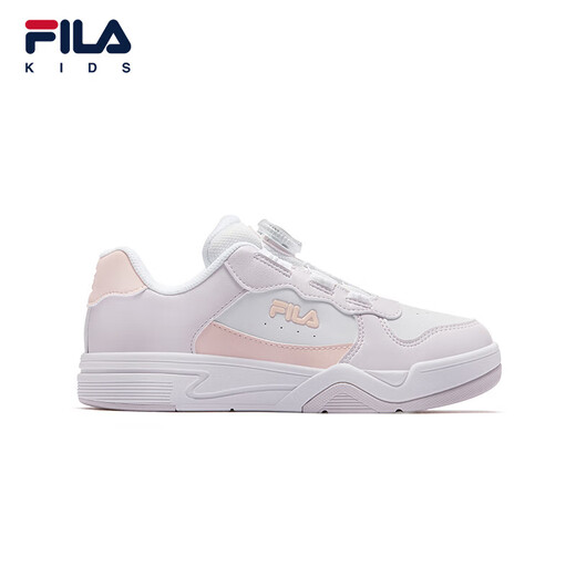Fila Children's Shoes Children's Casual Shoes Autumn New Style BOA Rhythmic Sneakers for Middle and Big Boys and Boys Fila White/Clam Pearl Powder-PSS 38 Inner Length 24.0cm Inner Length 24.0cm