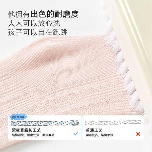 尼多熊（Niduoxiong）宝宝花边袜春夏薄款棉袜女童公主袜儿童蕾丝袜子网眼袜婴儿袜子 S5060 夏季网眼 3双 6-12月 （适合脚长9-11cm）