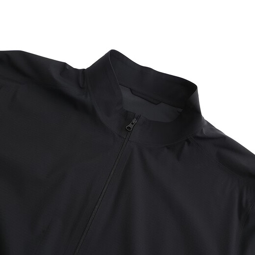 YOUNGOR Jacket Men's Quality Nylon Fully Laminated Single Jacket Style Simple, Clean, Casual and Versatile 2026 Shopping Mall Same Style Black YJJK430232ALA S 165/88A (Recommended 100-120Jin Jin equals 0.5kg)