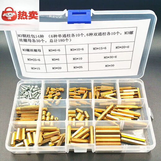 Wings of Fantasy Vinoa M3 Copper Pillar Nuts and Screws 14 Types Boxed Invoice Available Contact Customer Service