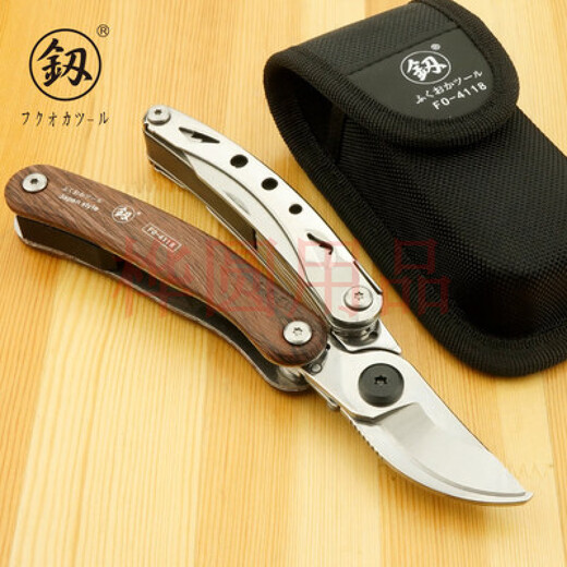 Qiaobolai thick branch shears, fruit tree scissors, flower and plant gardening pruning household mulberry scissors, powerful arrow knife tool FO-4314 boutique garden shears