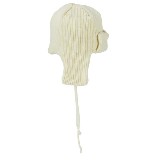 NEW ERA Flag Logo Embroidery Acrylic Hat Unisex Couple Style Ivory Asian Version S FREE(OFM)